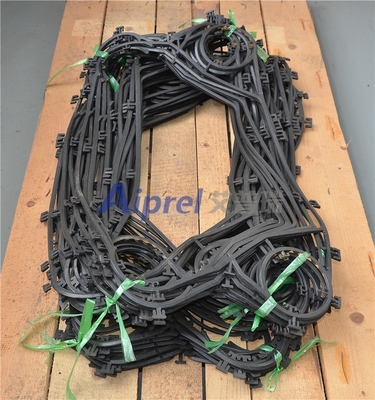 Corrugated Metal Plate Heat Exchanger Gaskets FP22 For Refrigeration Parts