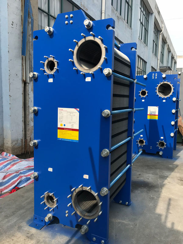 Industrial Plate Type Condenser , High Efficiency Plate To Plate Heat Exchanger